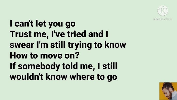 can t let you go lyrics