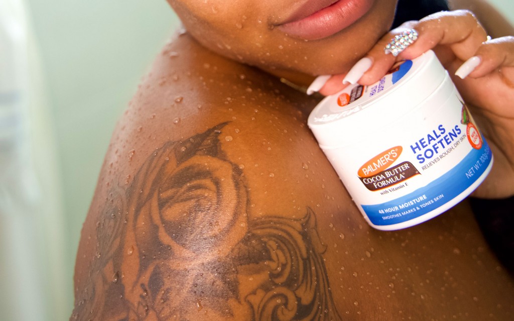 can you use cocoa butter on a tattoo