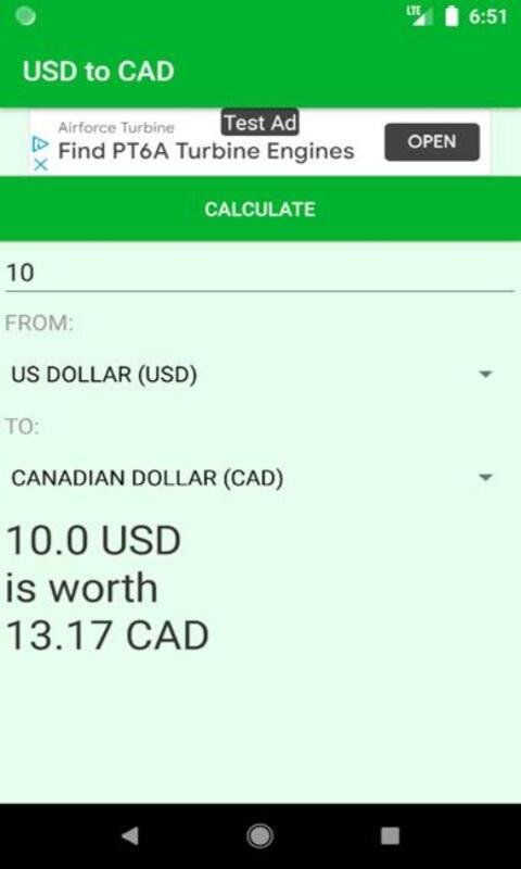 canadian dollar converter