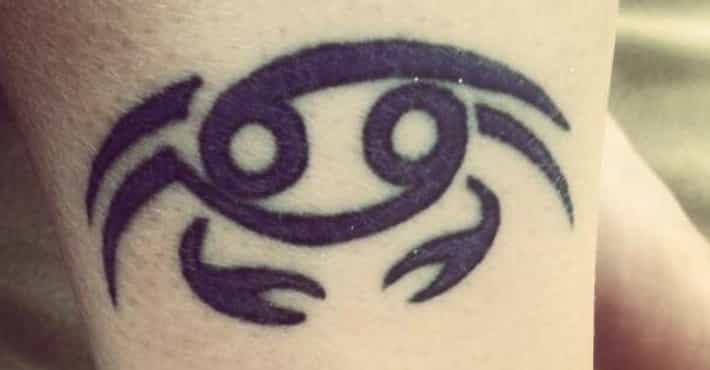 cancer zodiac tattoo
