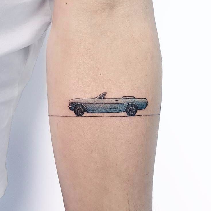 car tattoo