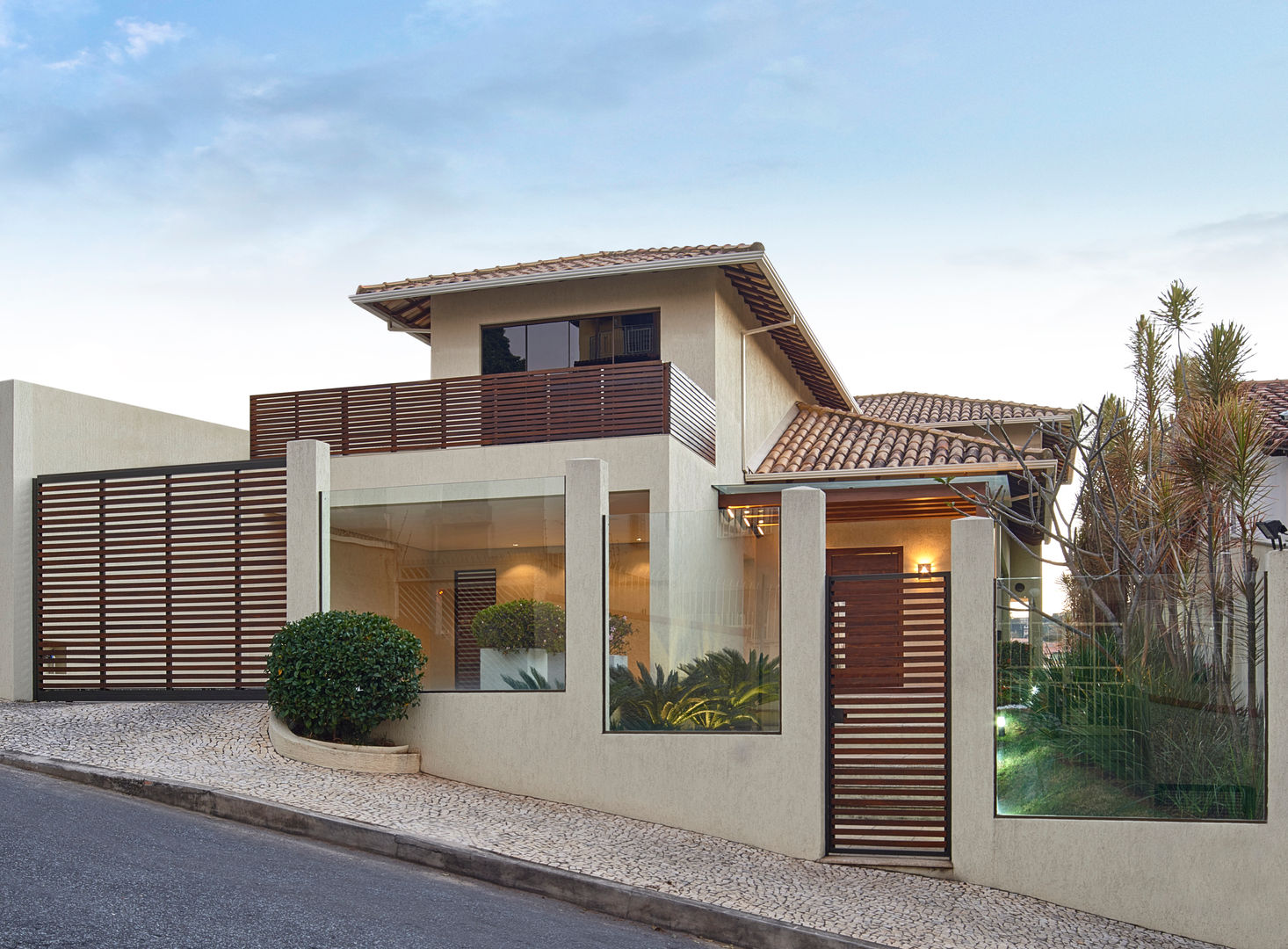 casas modernas con terraza