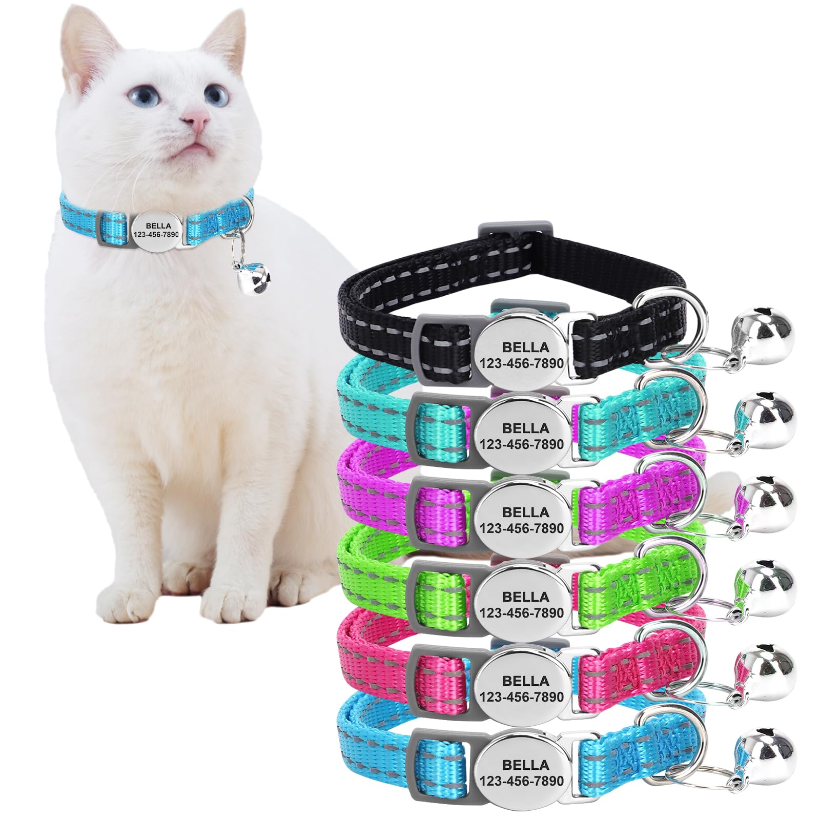 cat collar customizable