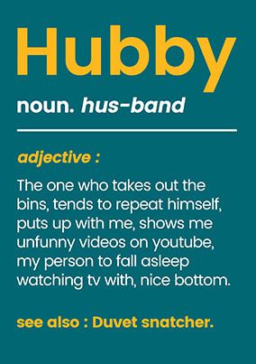 hubby urban dictionary