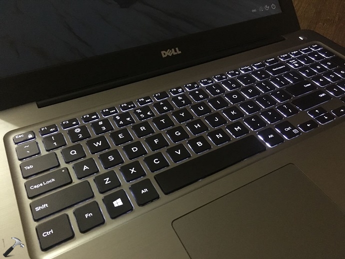 dell keyboard illumination