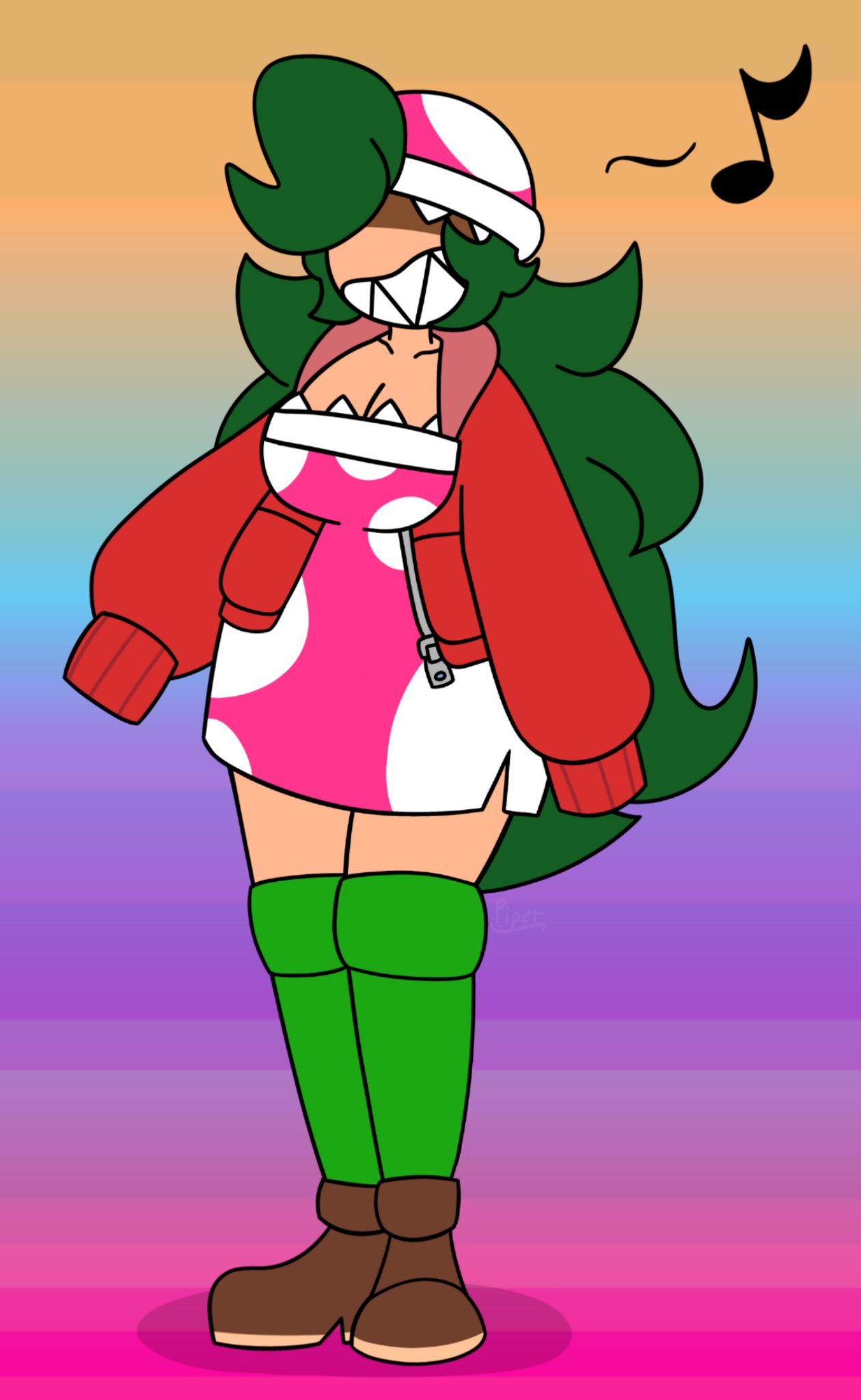 piranha plant gal