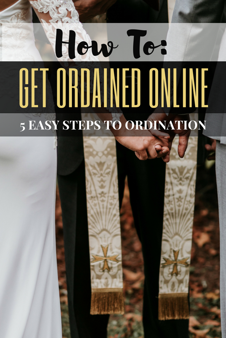 get ordained online