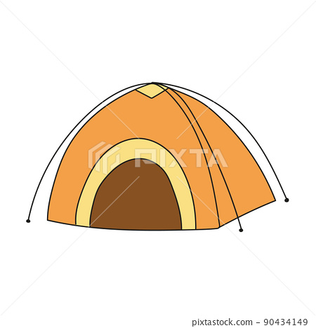 tent cartoon