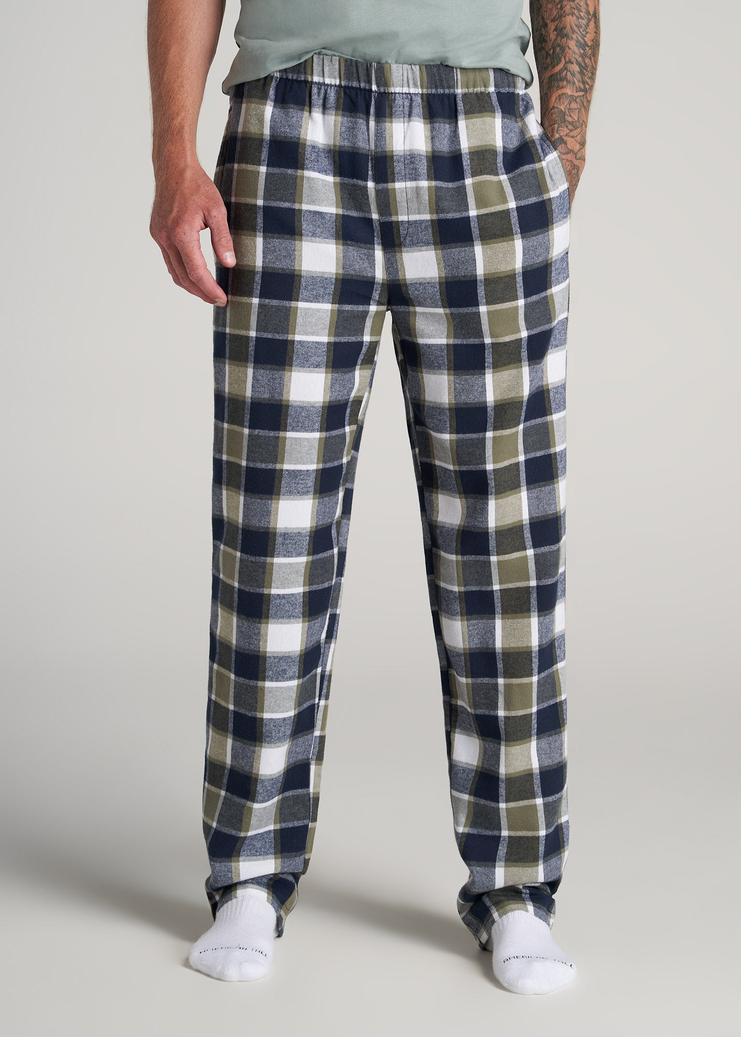 mens flannel pajama bottoms