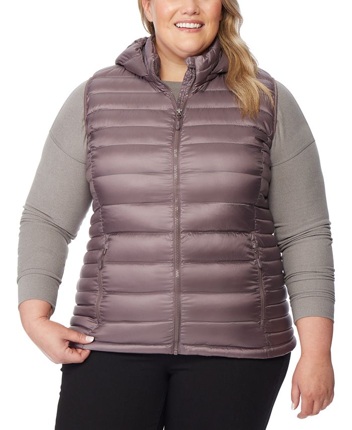 puffer vest womens plus size