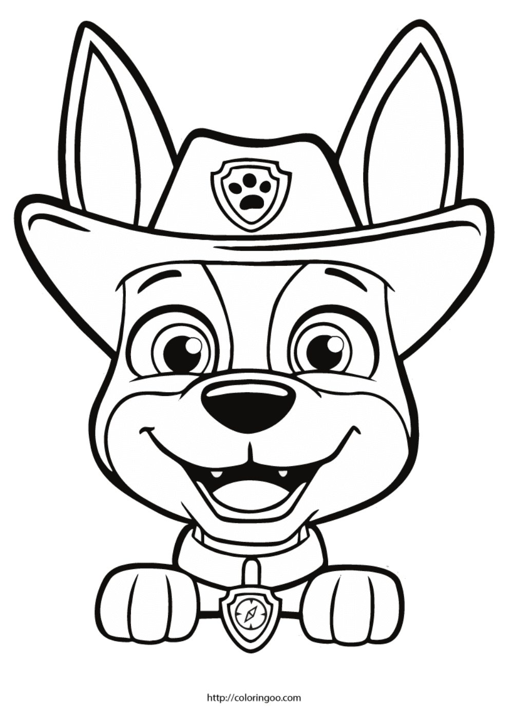 pawpatrol colorear