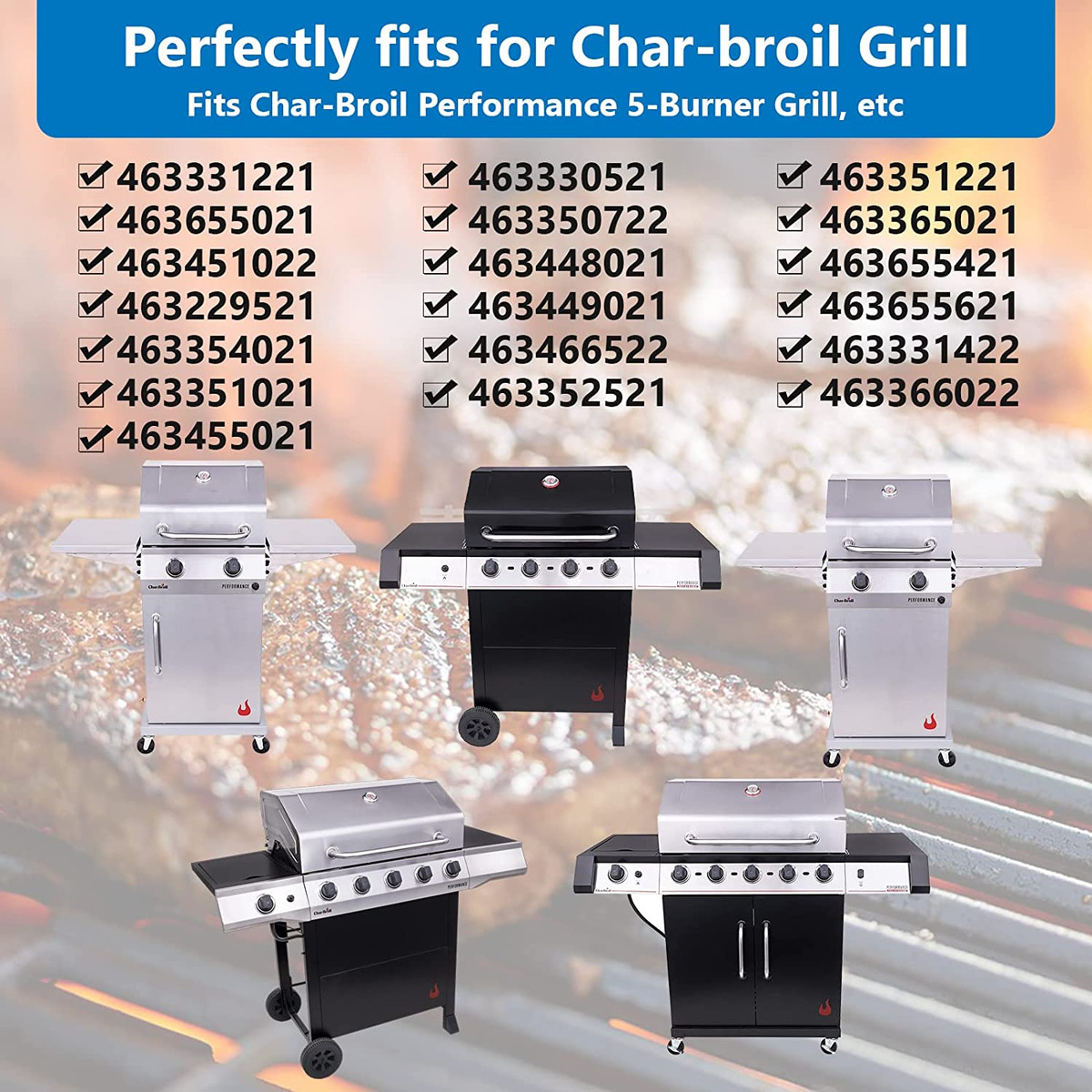 replacement parts for charbroil grills