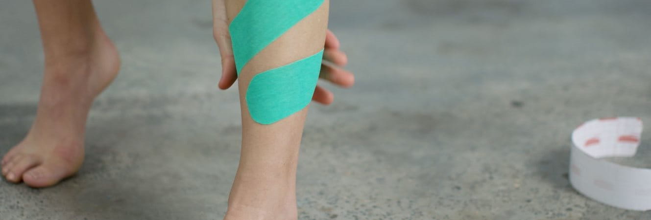 sports tape for shin splints