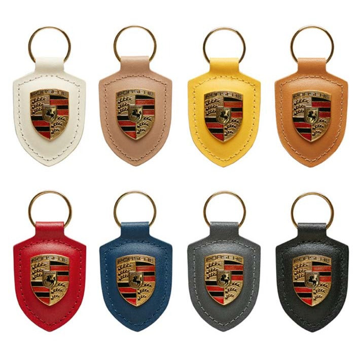 porsche crest keyring