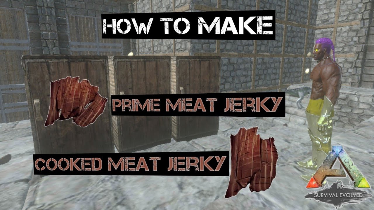 ark cooked meat jerky