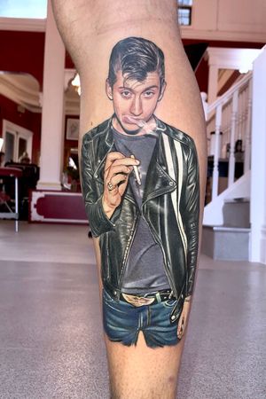 alex turner tatto