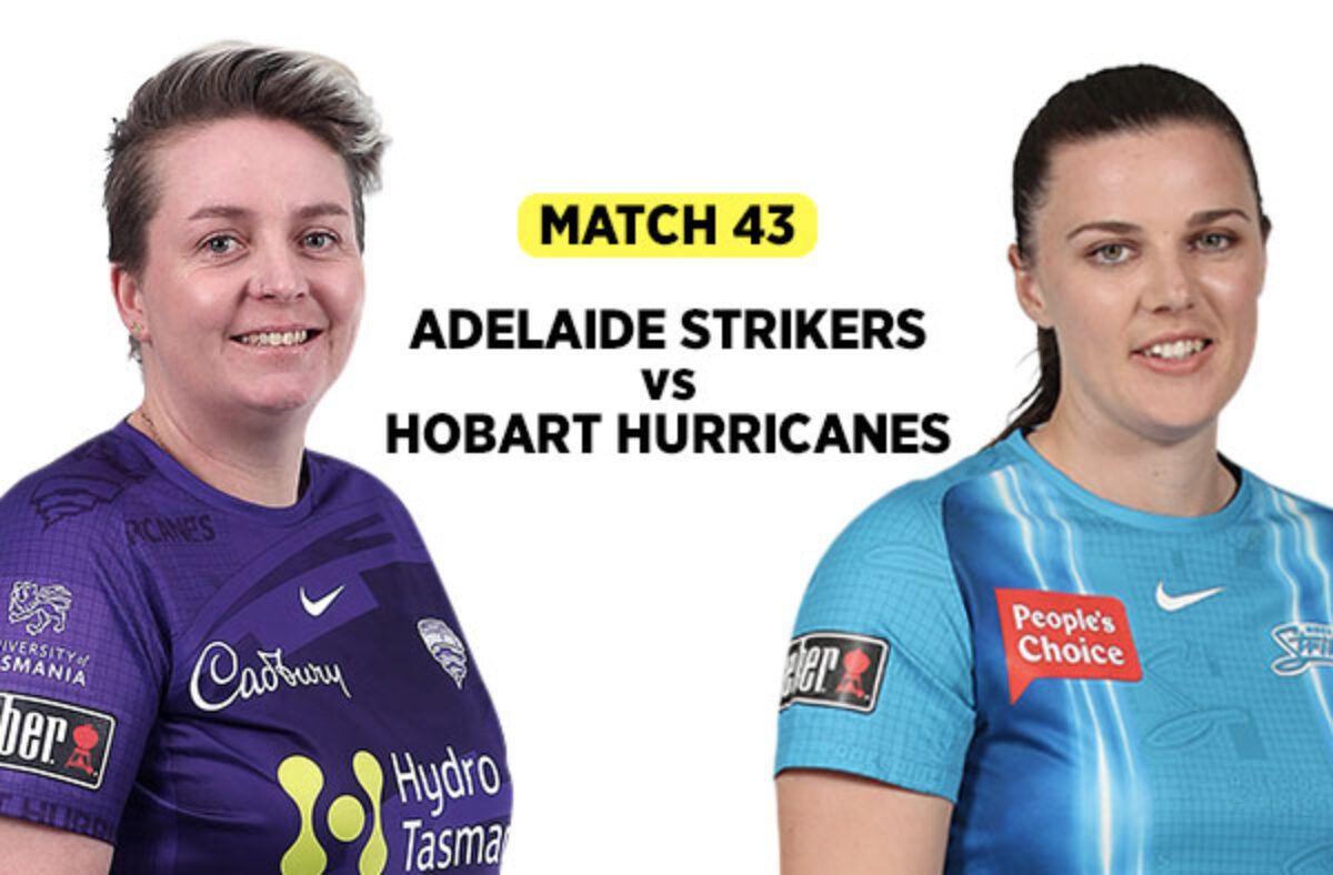 adelaide strikers women vs hobart hurricanes match scorecard