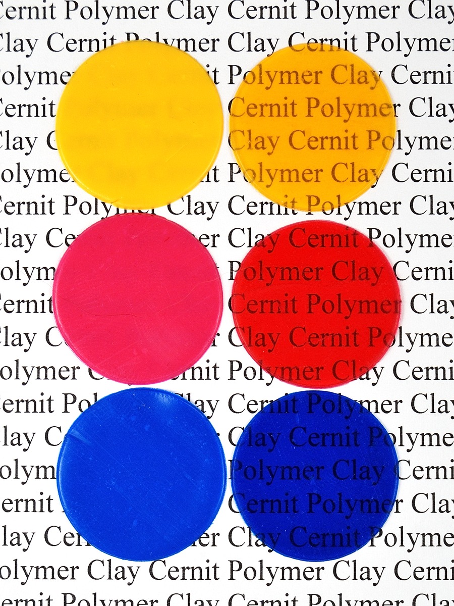 cernit translucent polymer clay