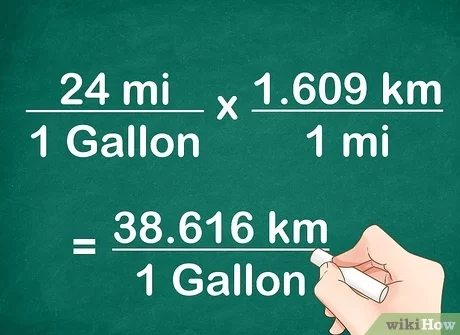 convert l 100km to mpg