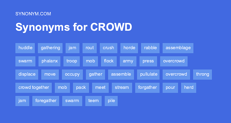 synonym crowd