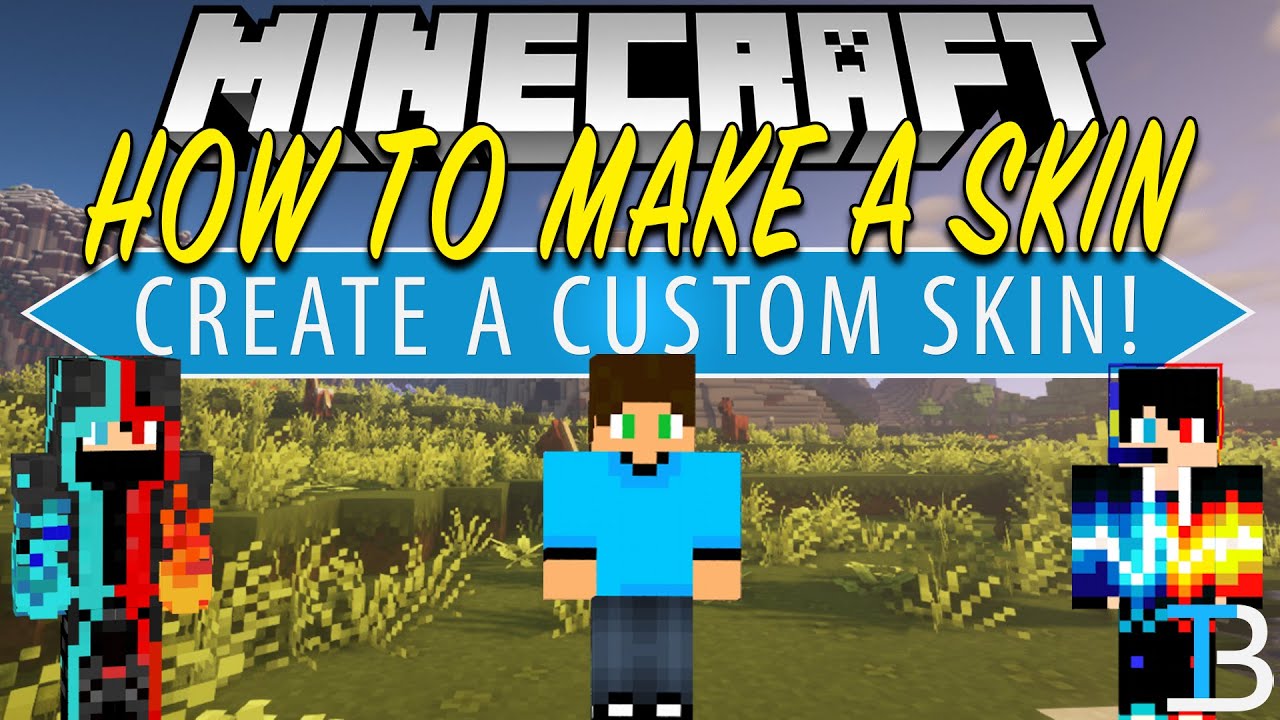 minecraft how to create your own skin