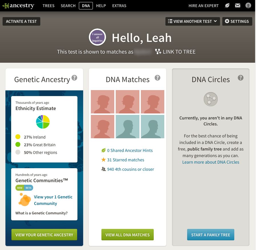 ancestry dna under 18