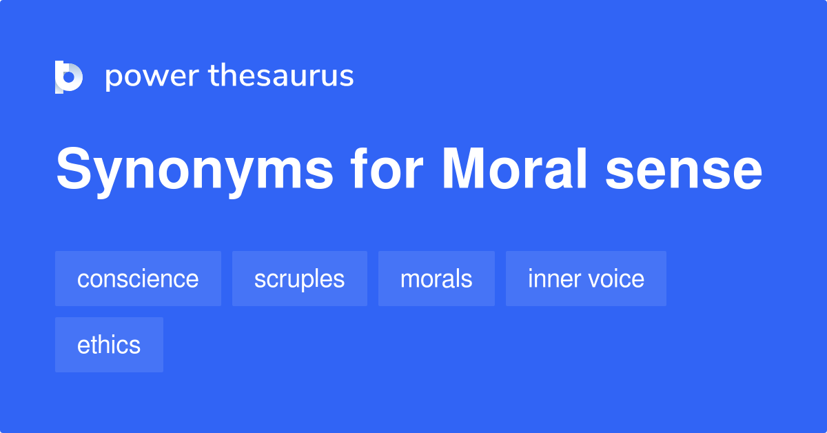 synonym for morally