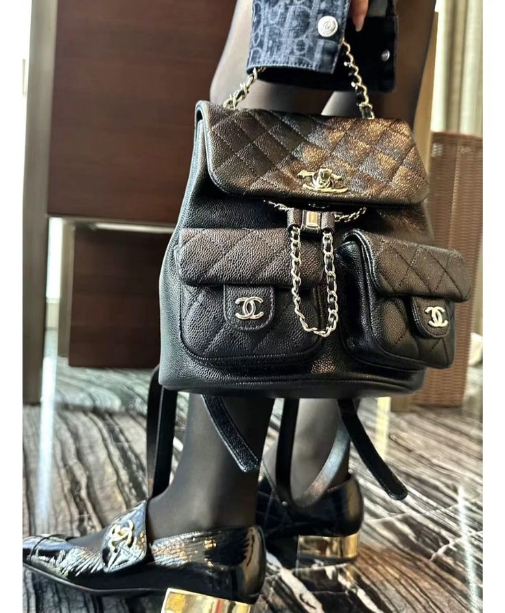 chanel womens backpack