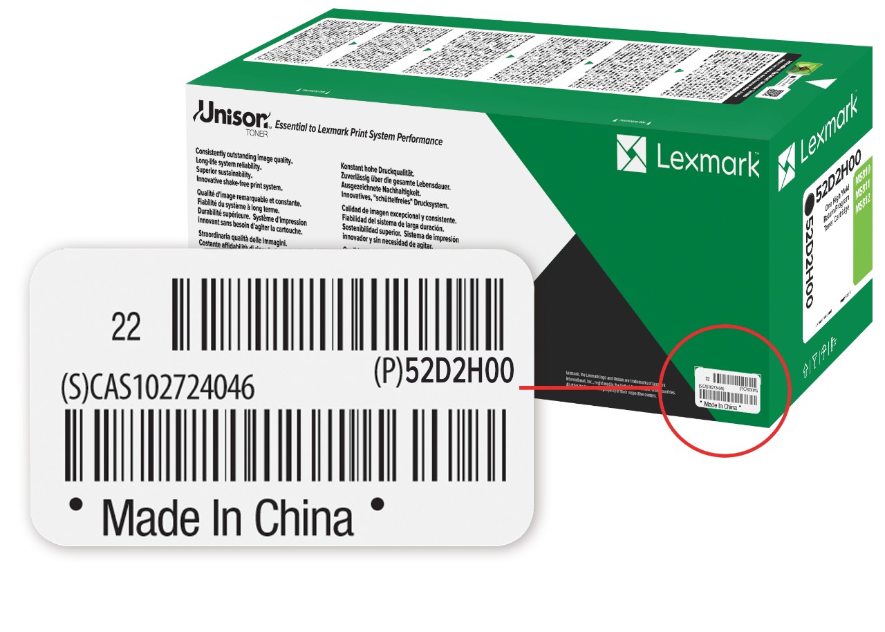 check to protect lexmark