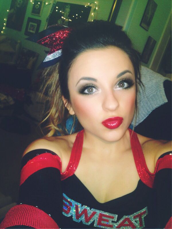 cheerleader make up