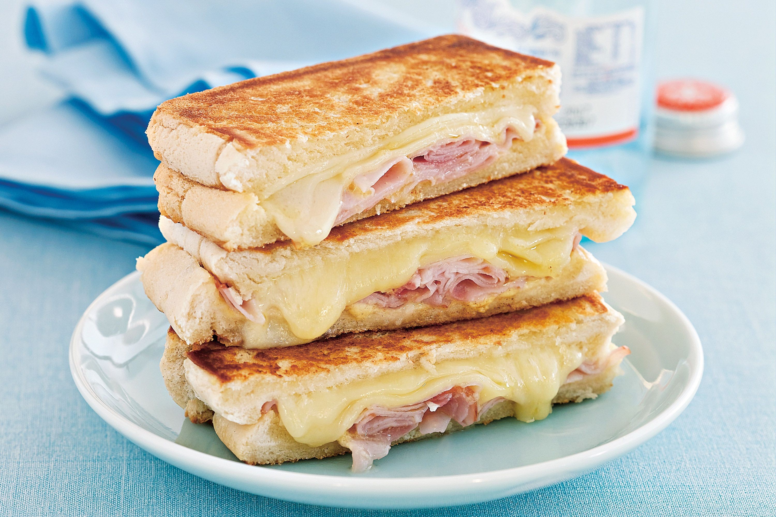 cheese and ham breville