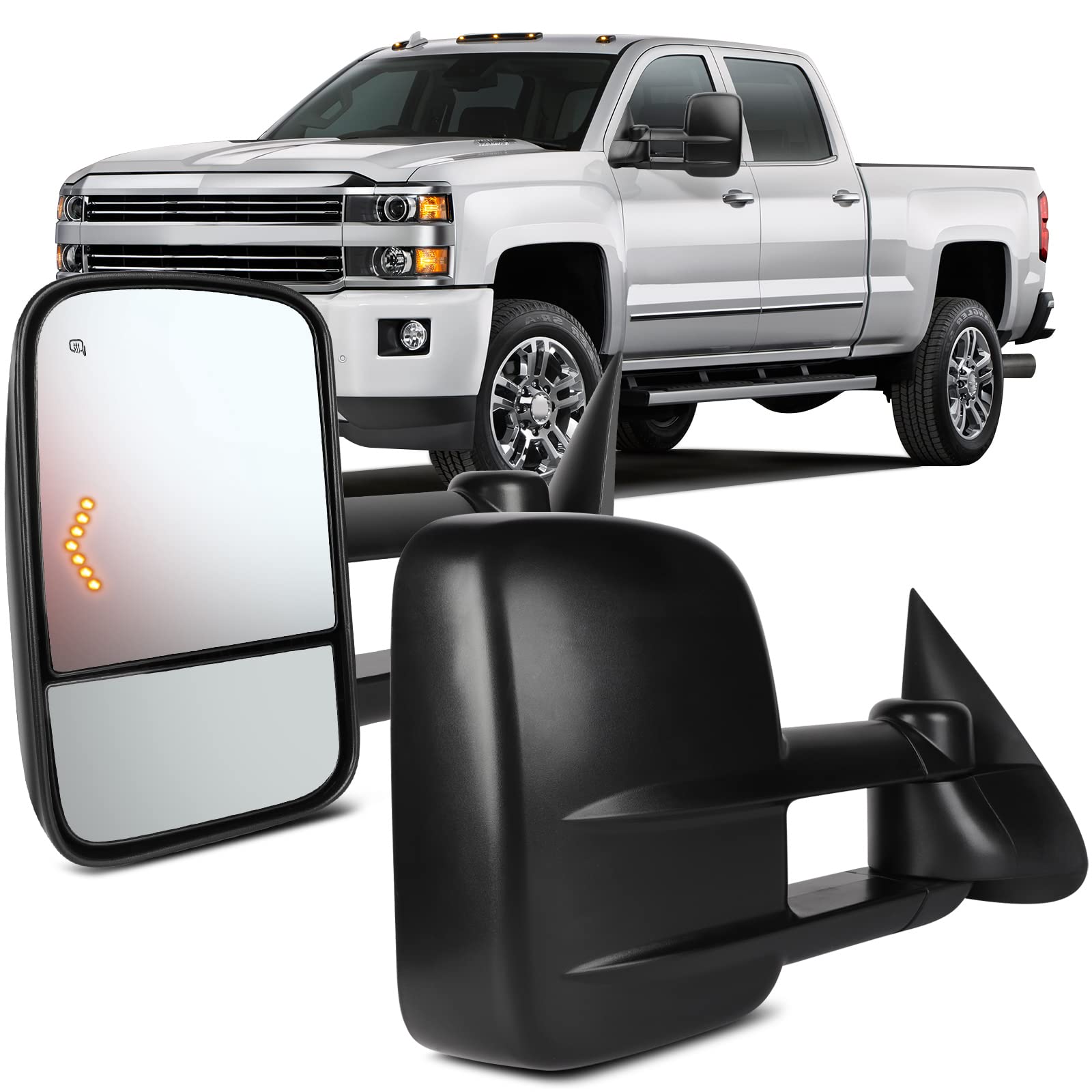 chevy 2500hd towing mirrors