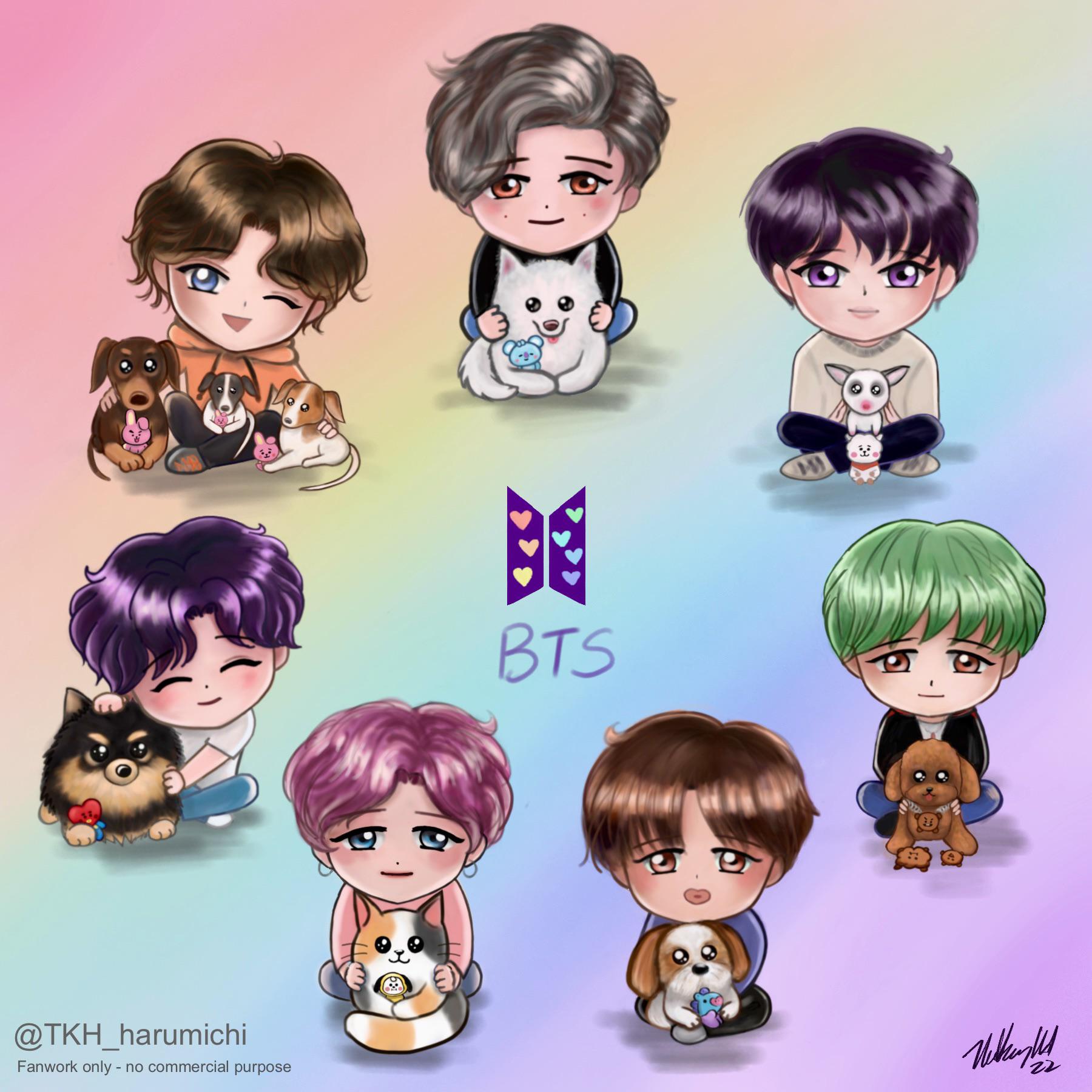 chibi bts