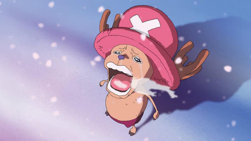 chopper cry meme