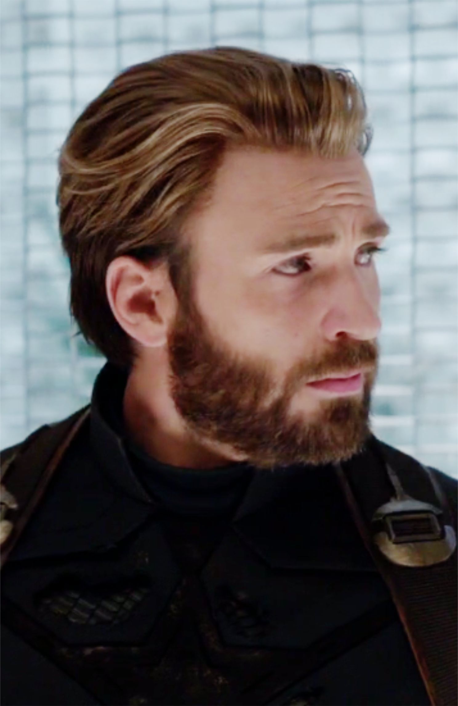 chris evans captain america haircut