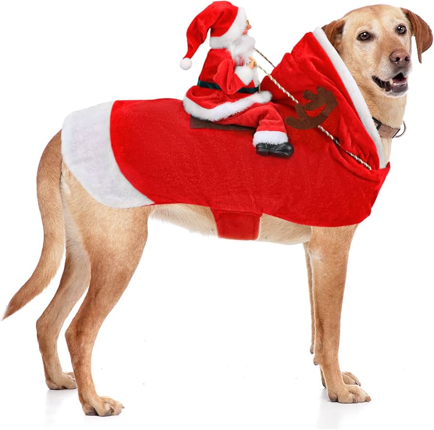 christmas large dog outfits