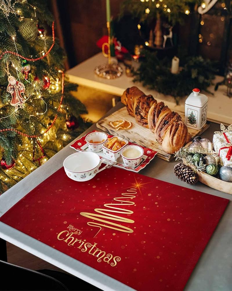 christmas mats for table
