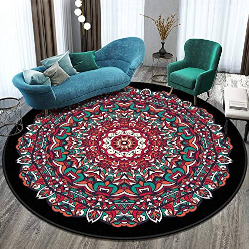 circular rugs amazon
