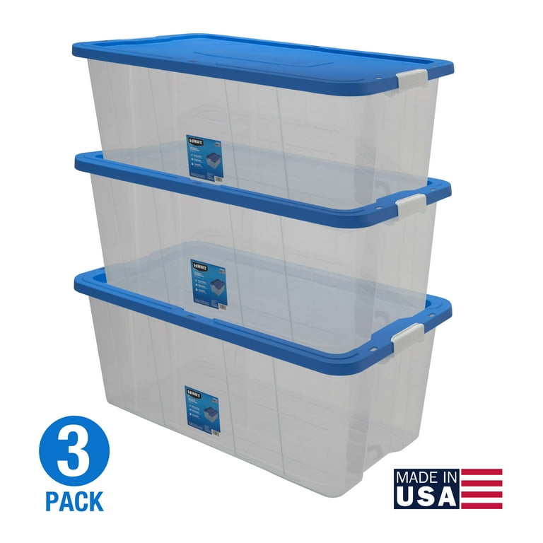 clear storage containers walmart