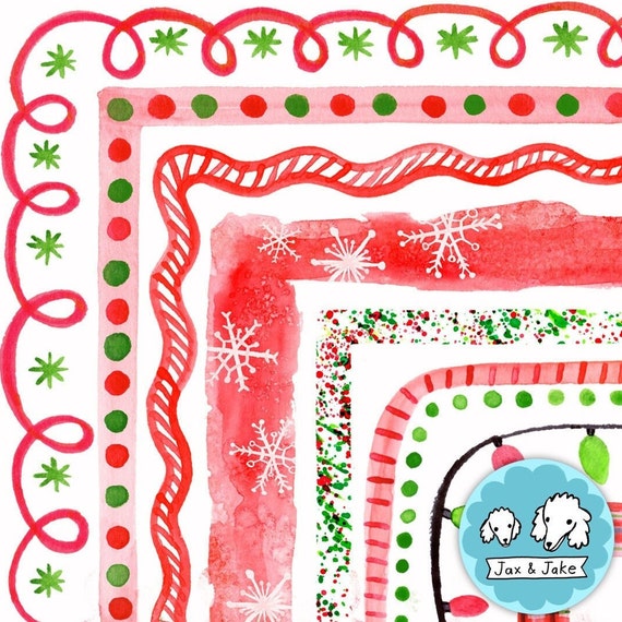 clip art christmas borders