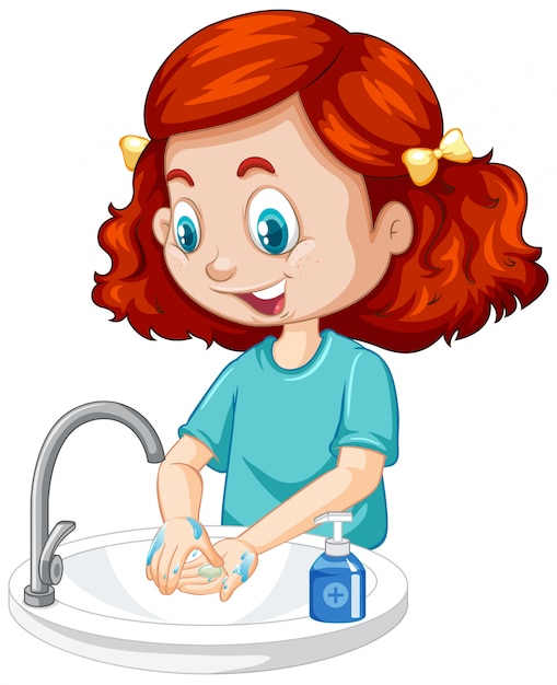 clip art washing hands