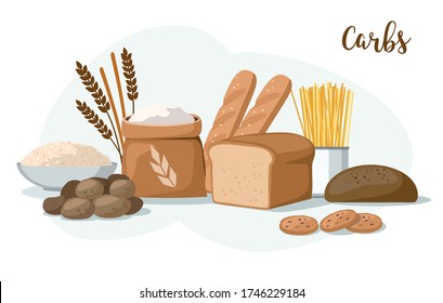 clipart carbohydrates