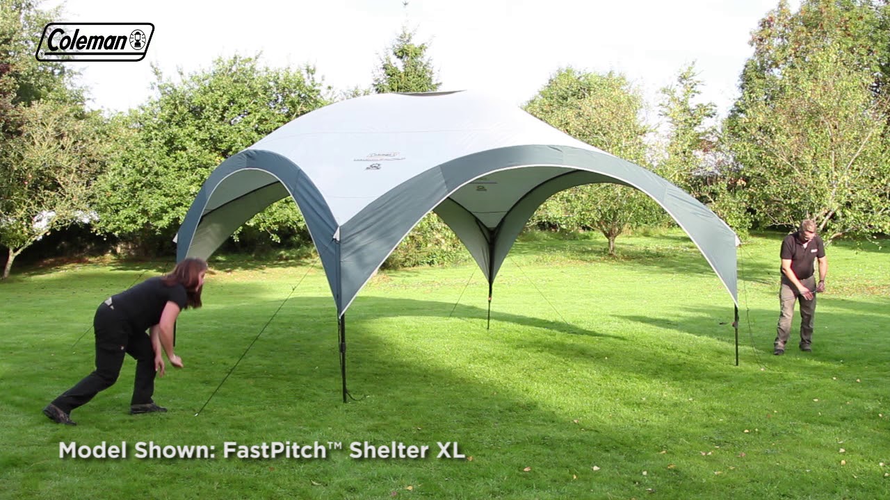 coleman dome shelter