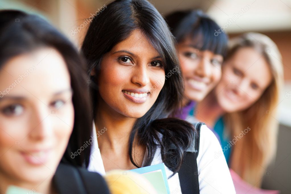 college girls group photo