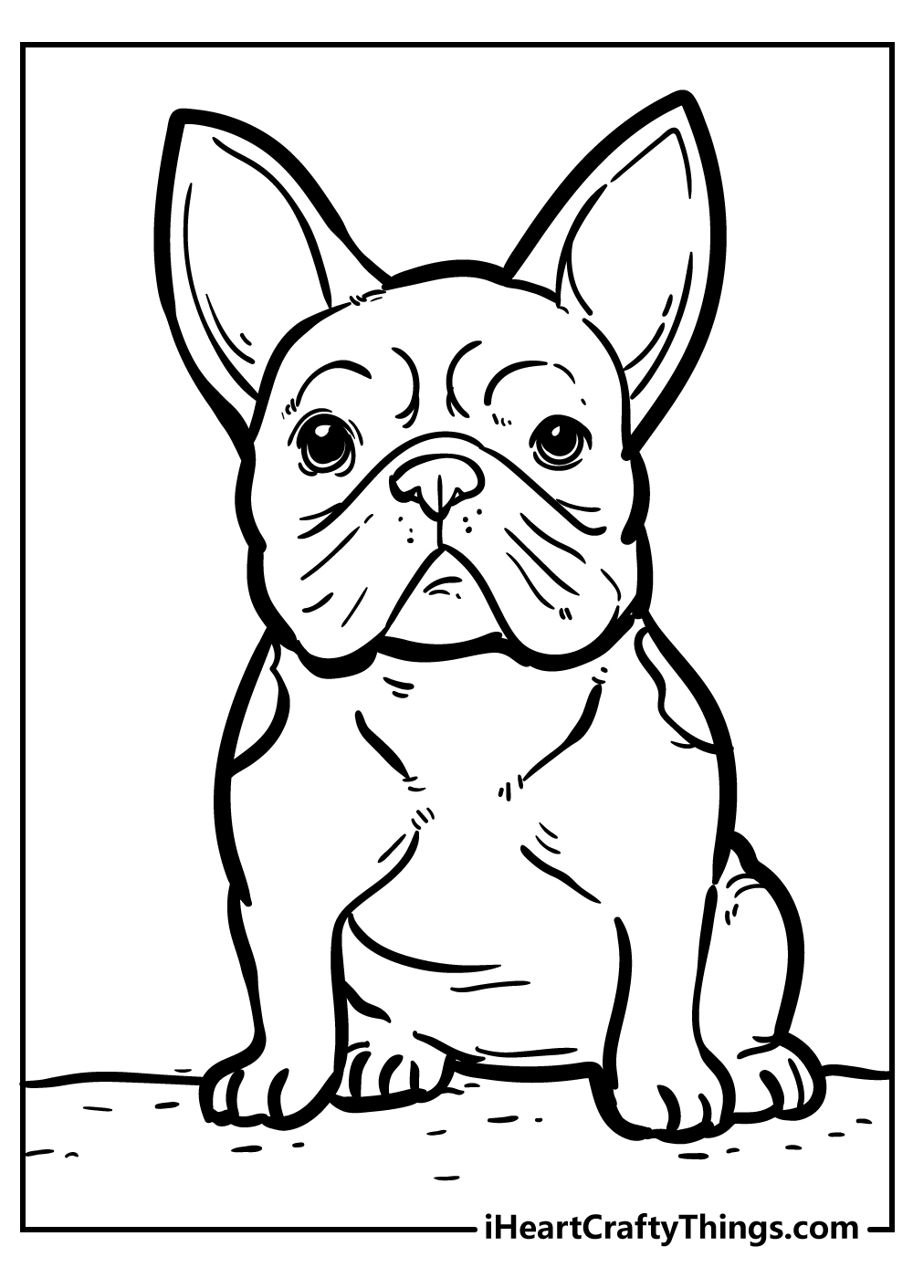 colouring sheets dogs