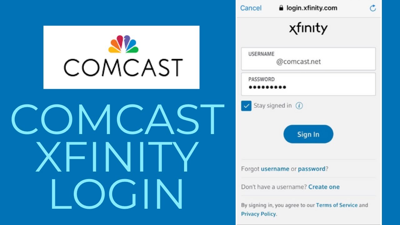 comcast login