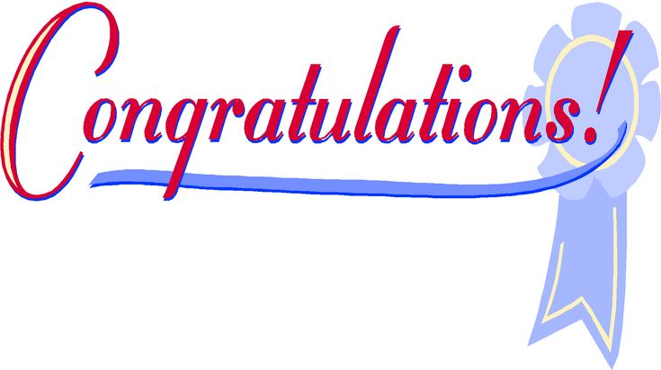 congratulations clipart