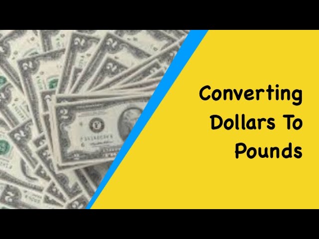 convert quid to dollars