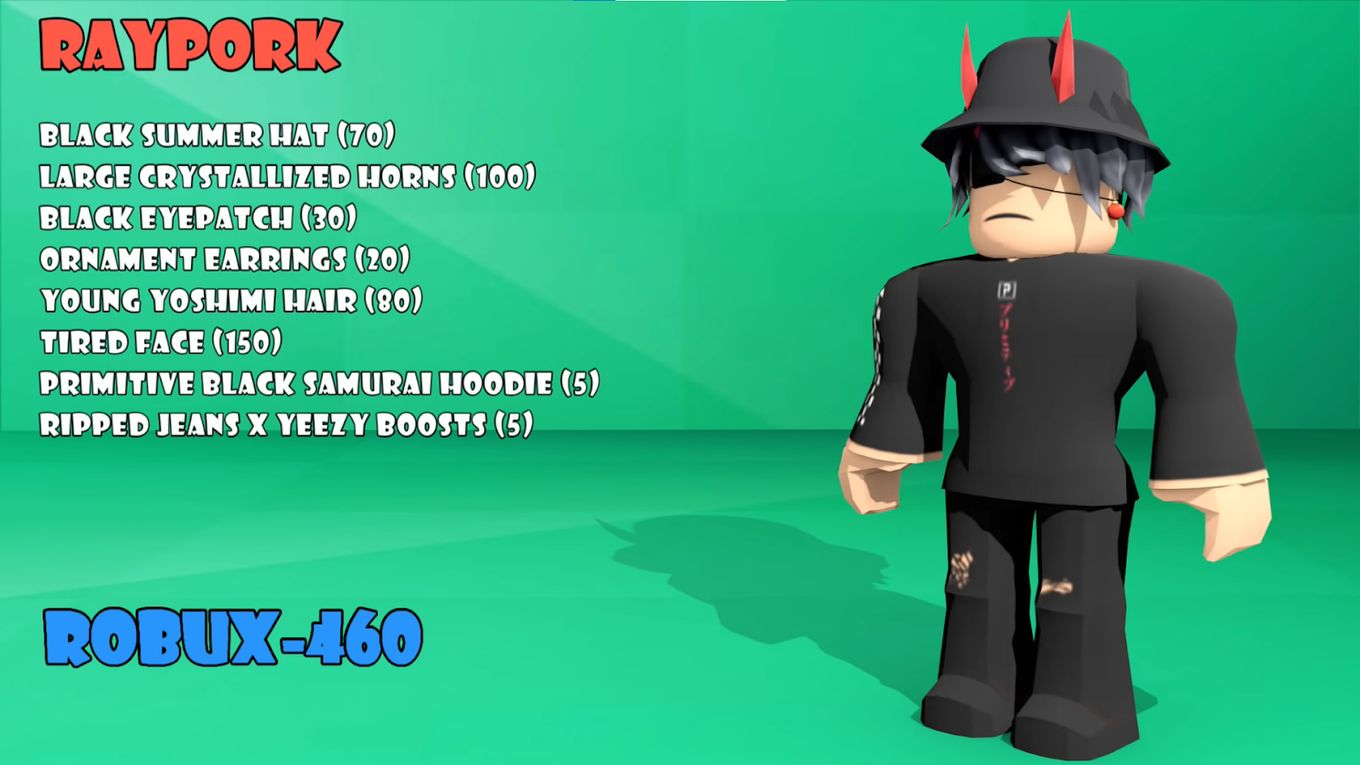 cool avatars roblox