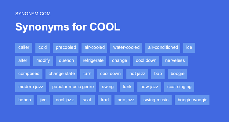 cool synonyme
